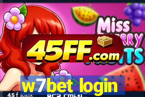 w7bet login